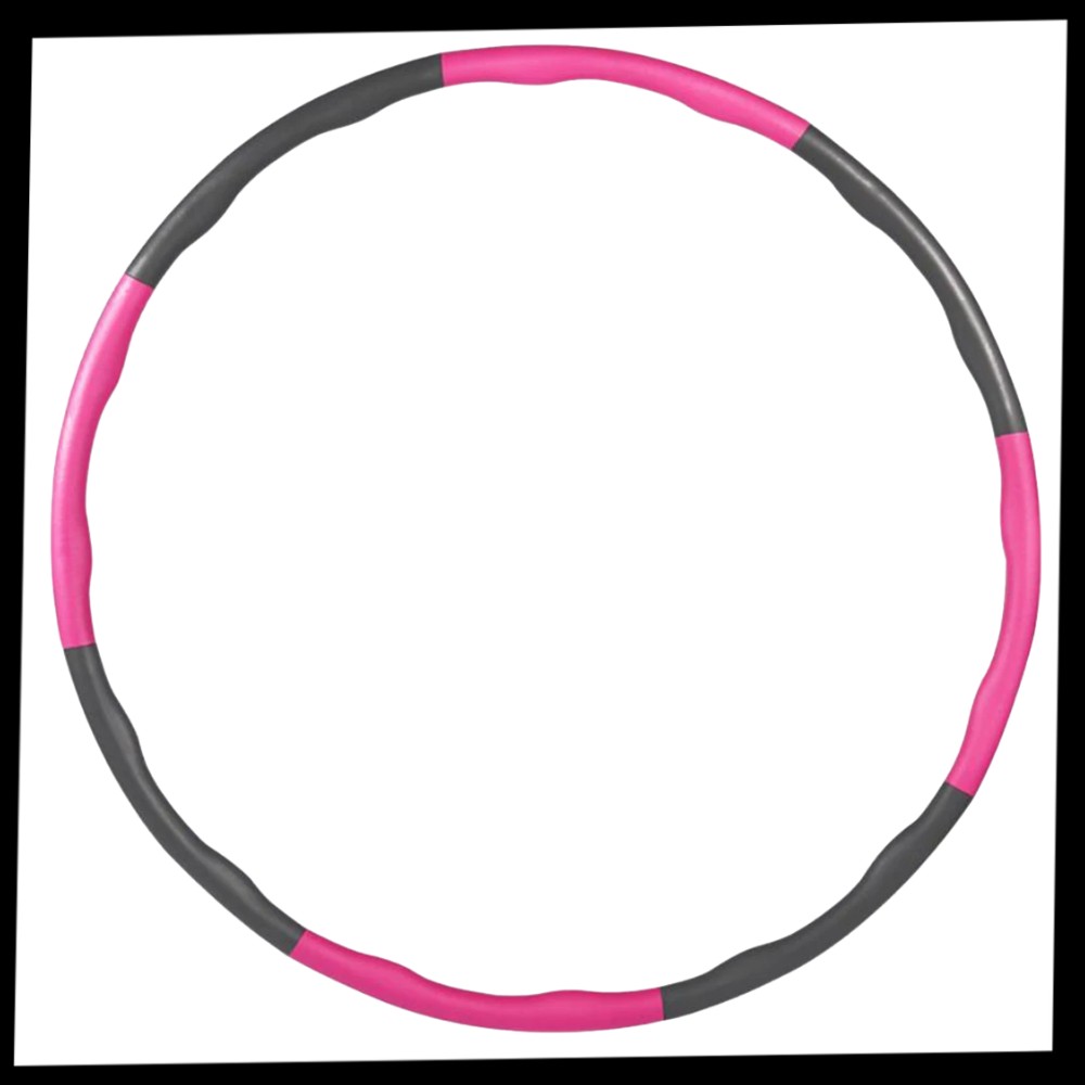 Polstret justerbar fitness hula hoop - Ozerty