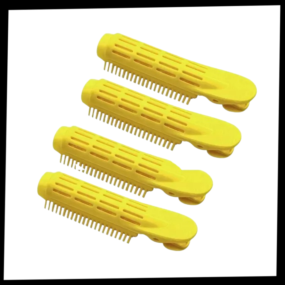 Pakke med 4 instant hair volumizer klips - Ozerty