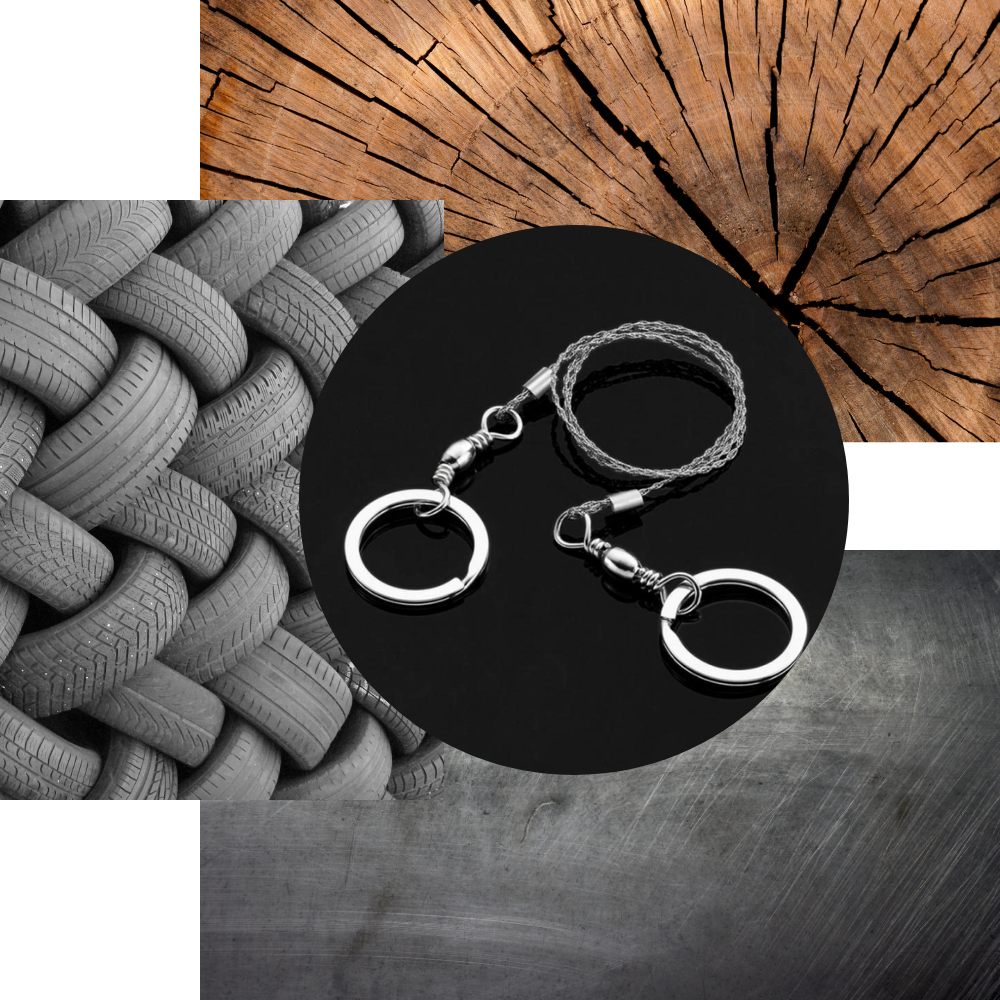 Bærbar ståltrådsav - Ozerty