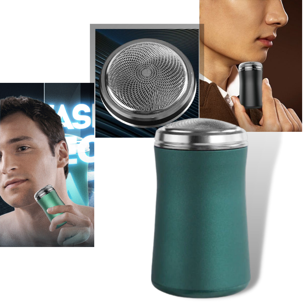 Genopladelig bærbar elektrisk barbermaskine - Ozerty