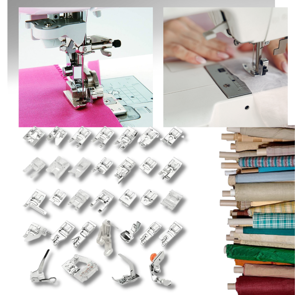 32/42 stk. trykfodssyningspakke med syfod - Ozerty