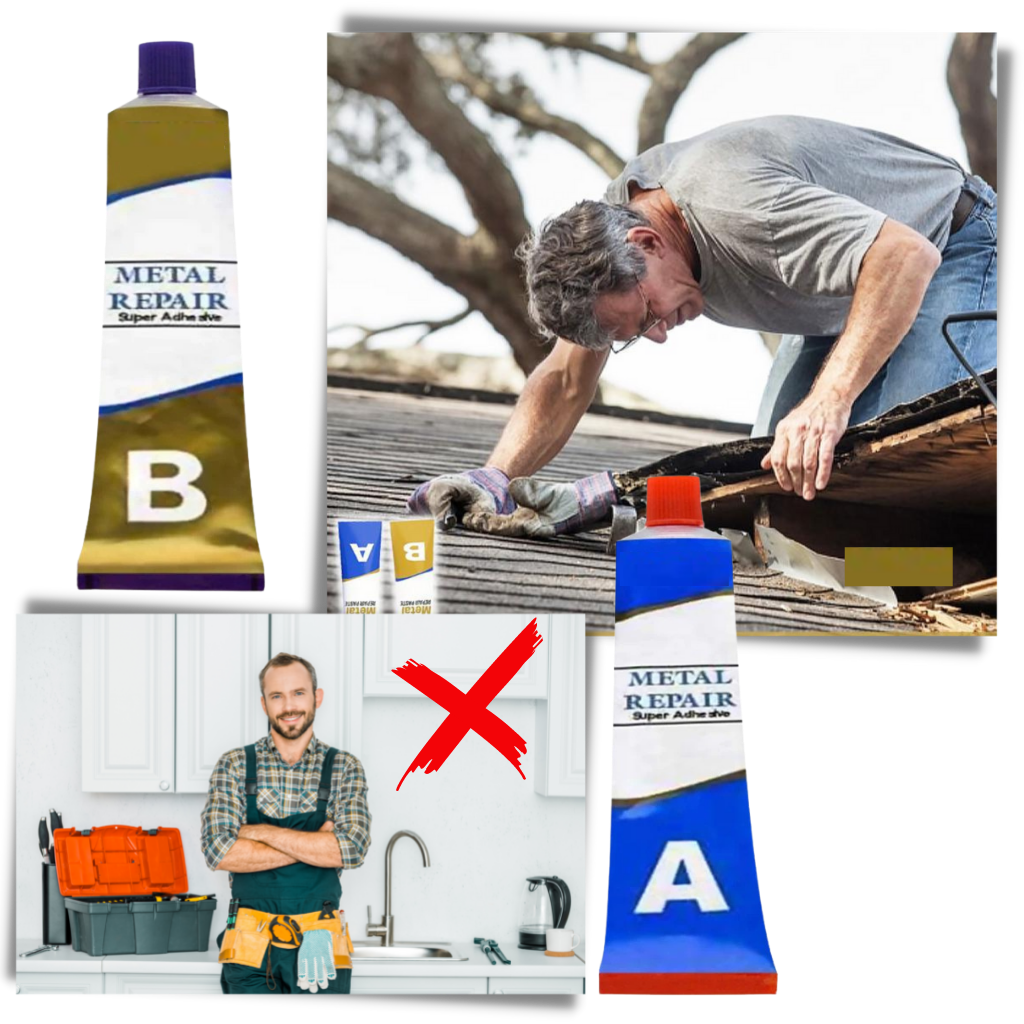 Industriel metalreparationspasta - Ozerty