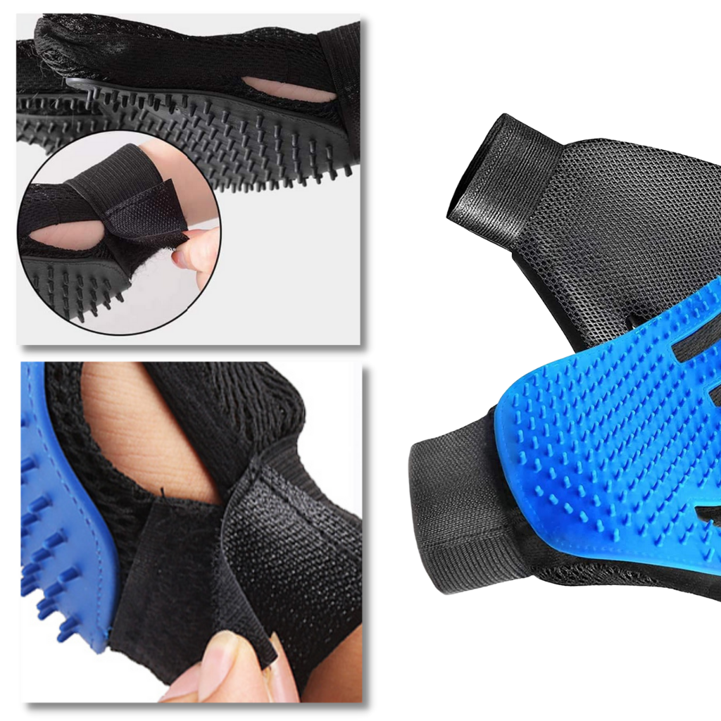 Handsker til kæledyrspleje (1 par) - Ozerty