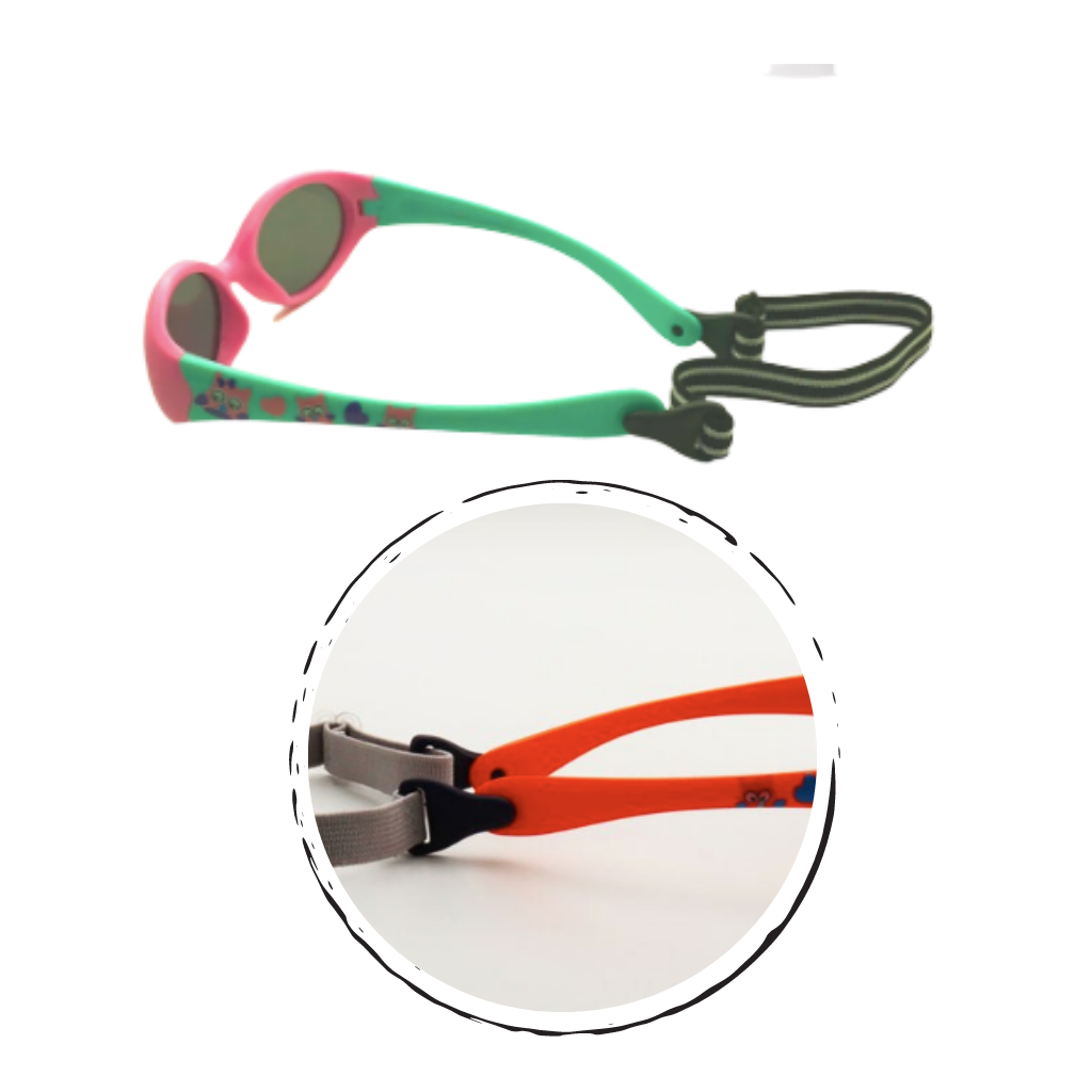 Polariserede Solbriller med Rem til Babyer i Alderen 0 - 3 år - Ozerty