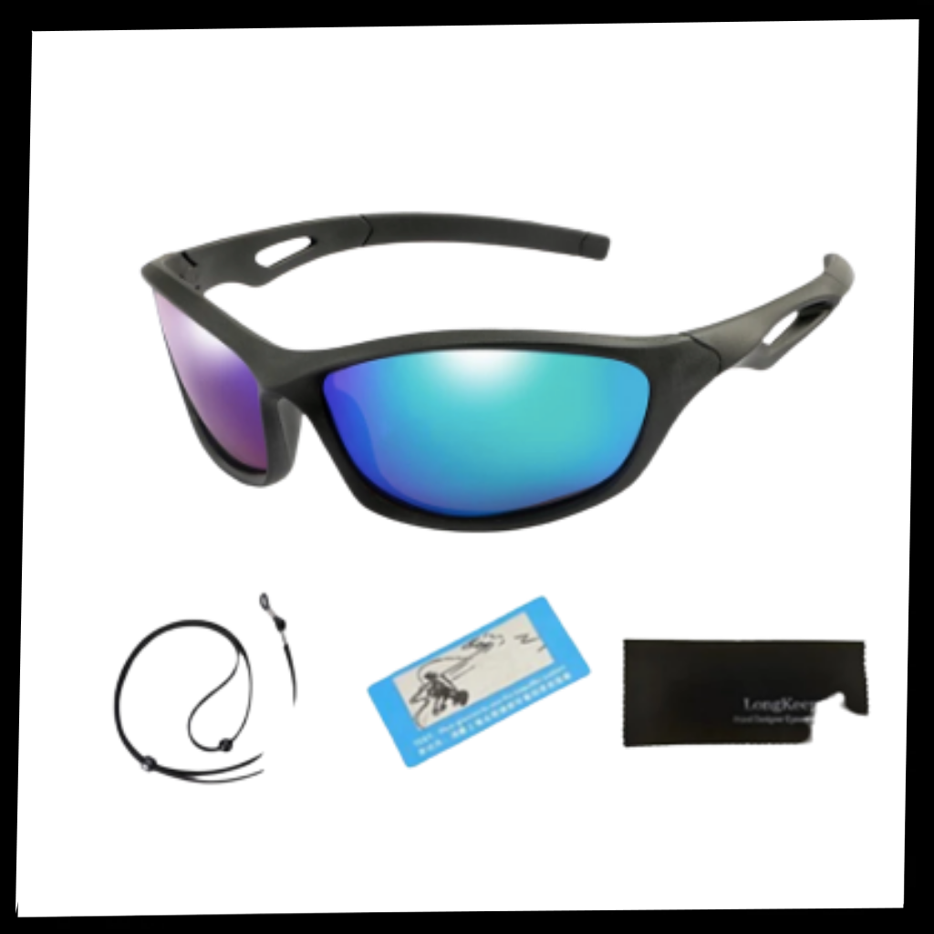 Polariserede Sportssolbriller til Børn med Rem - Ozerty