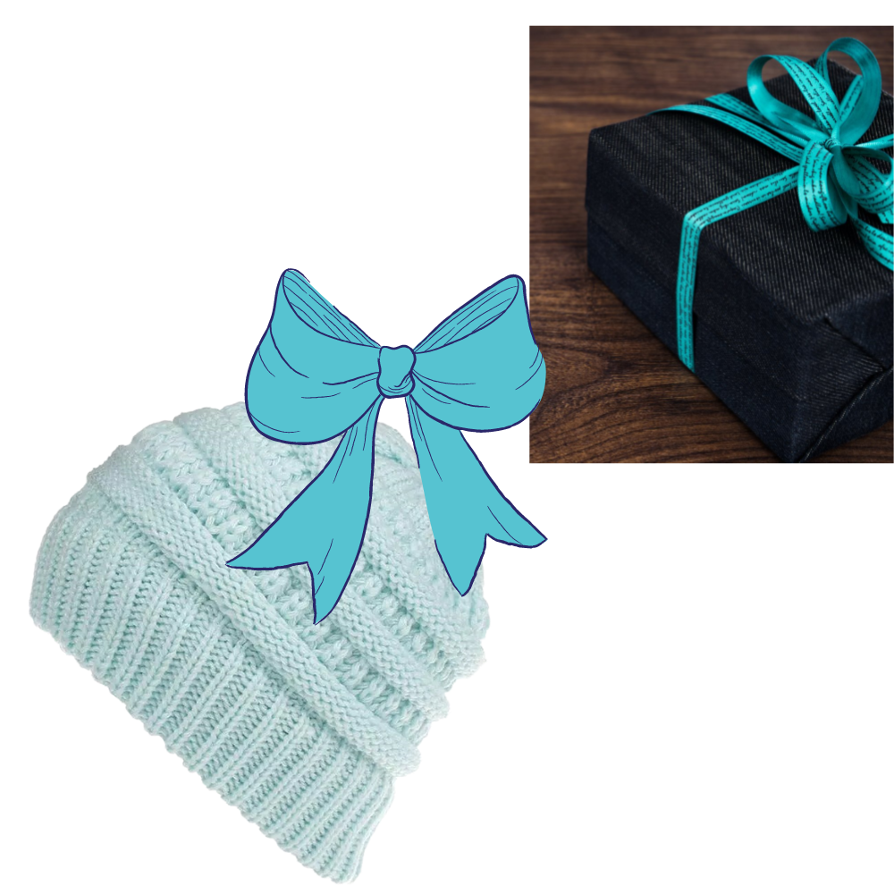 Hue til hestehale og rodet bolle - Ozerty