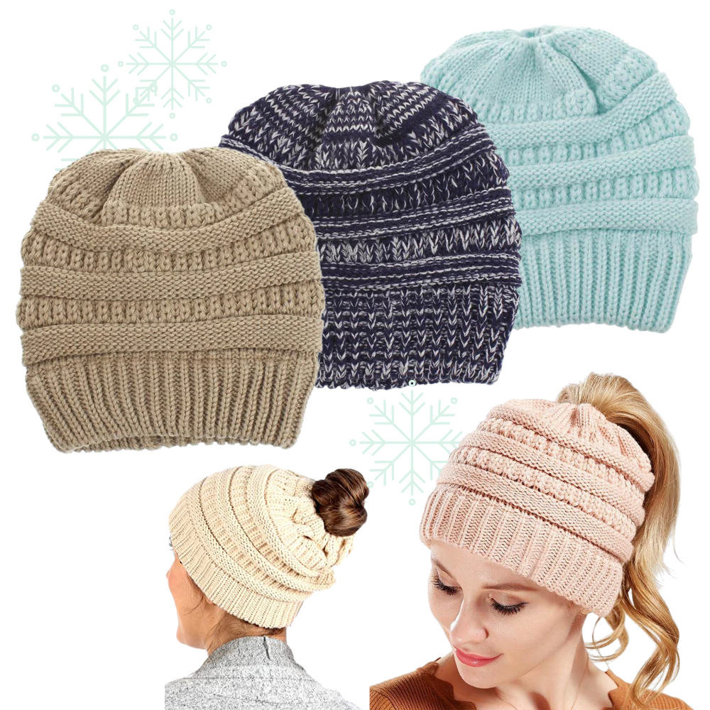 Hue til hestehale og rodet bolle - Ozerty