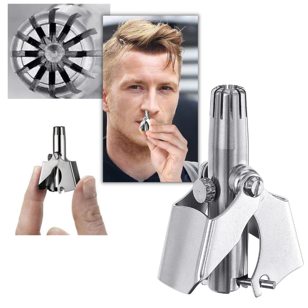 Bærbar manuel næsehårtrimmer - Ozerty