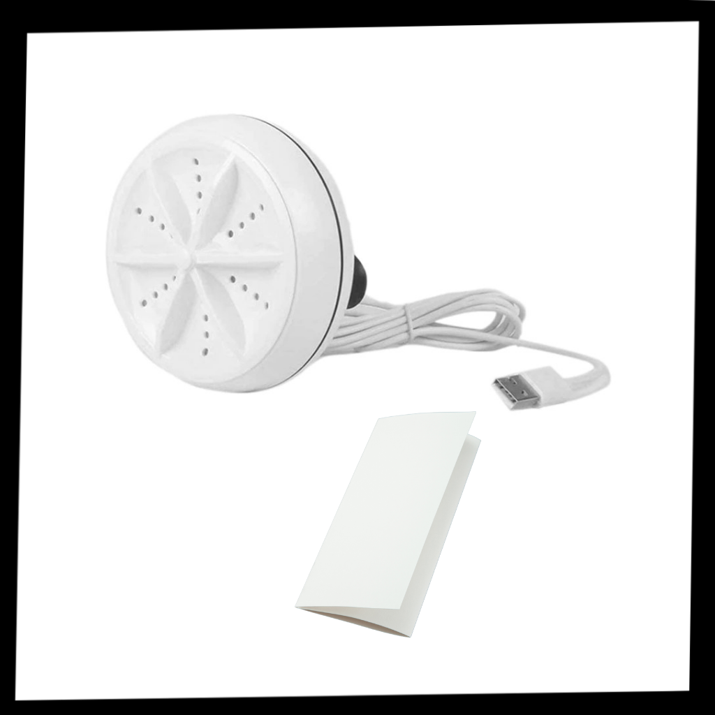 Bærbar ultrasonisk opvaskemaskine og vaskemaskine - Ozerty