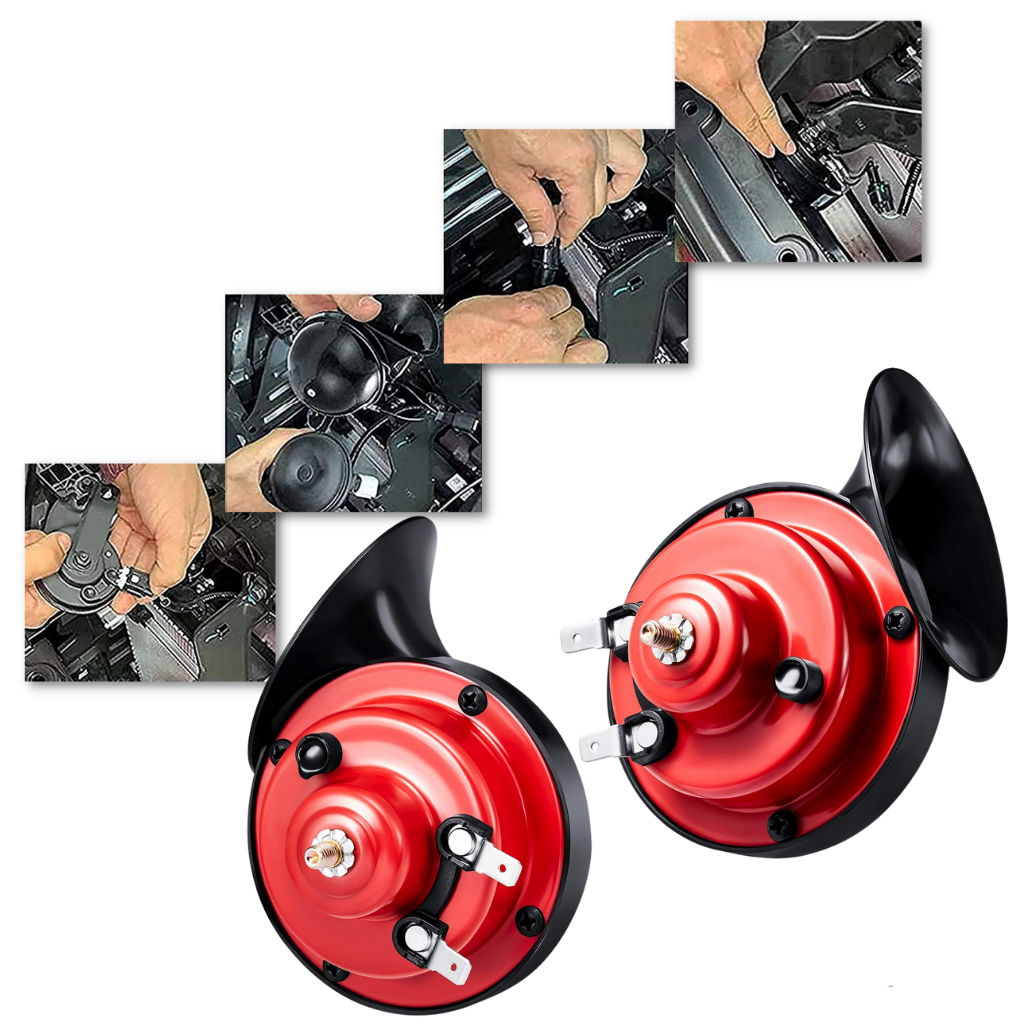 Kraftigt lastbilshorn til biler - Ozerty