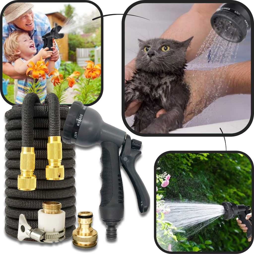 7,5m Premium Udvidelig Haveslange - Ozerty