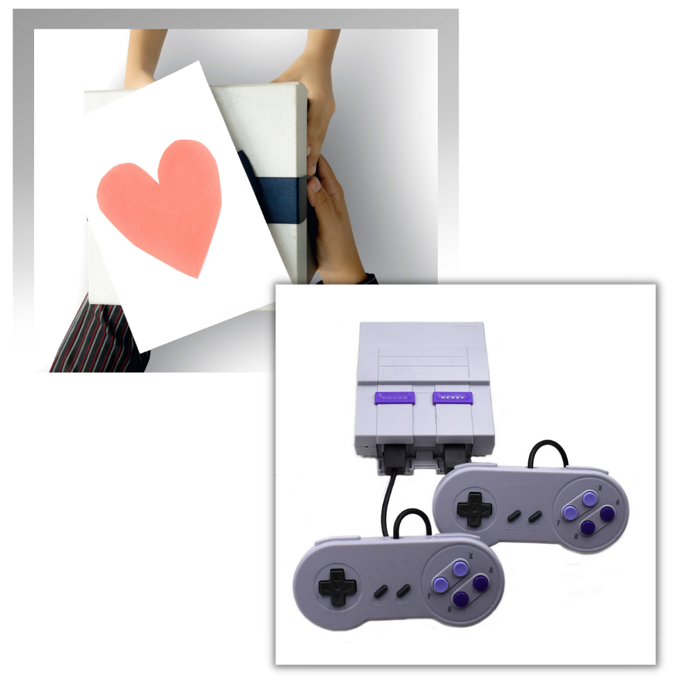 Retro mini-spilkonsol - Ozerty