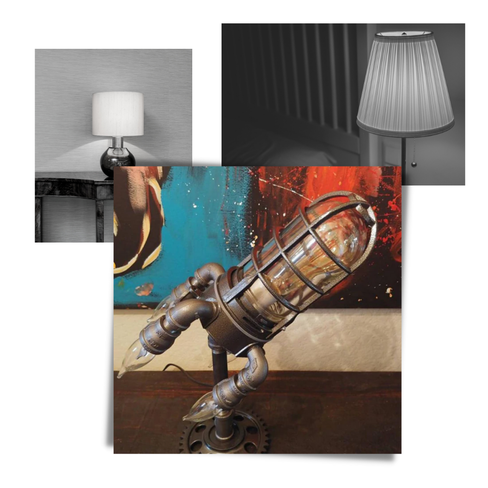 Raketformet LED-lampe - Ozerty