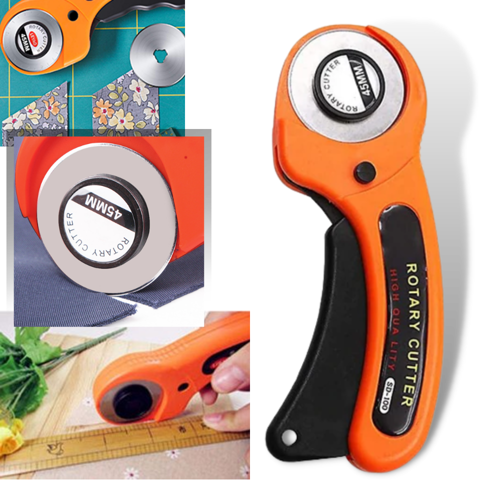 Stofrulleskærer med fem 45 mm knive - Ozerty