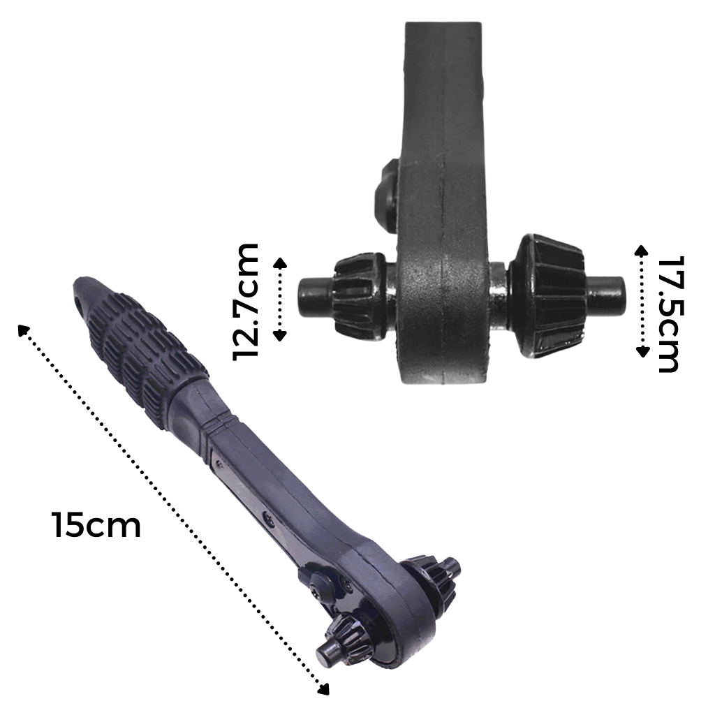 Ratcheting borepatronsnøgle - Ozerty