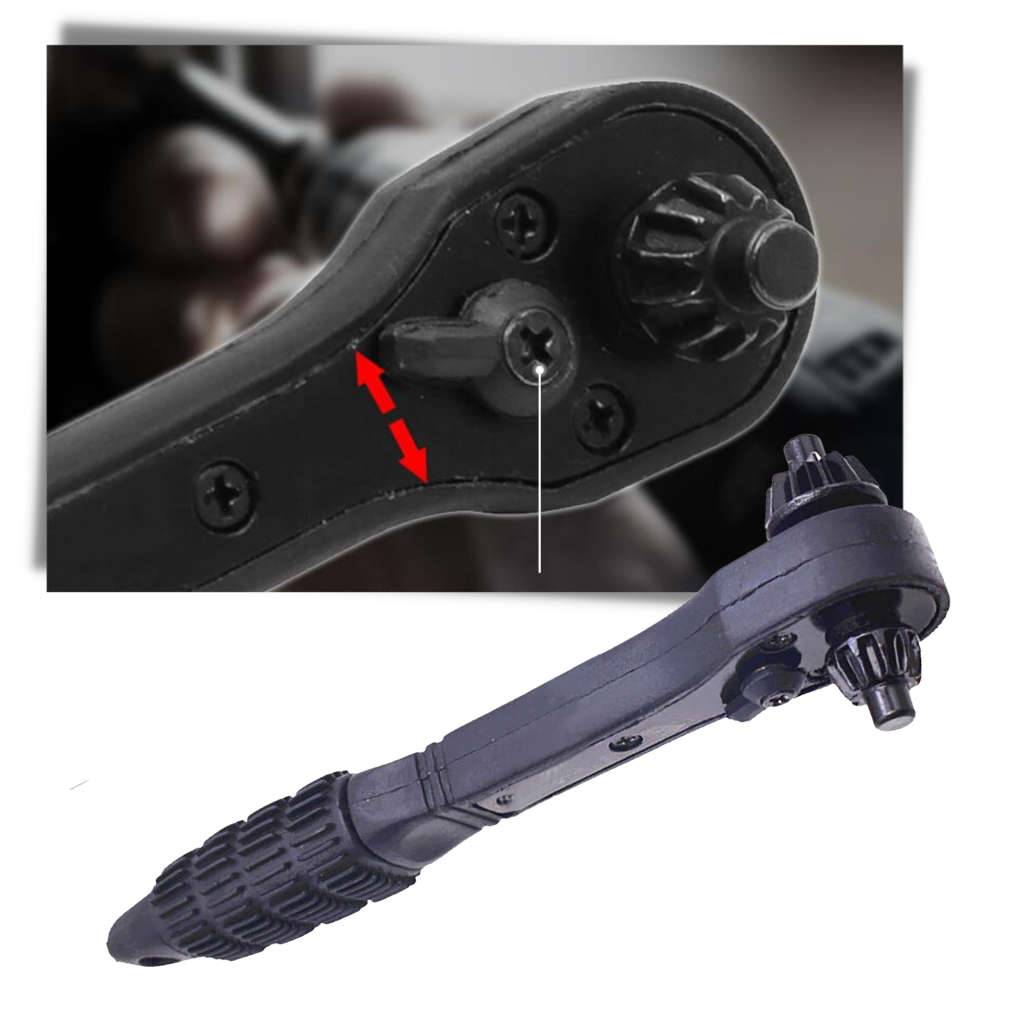 Ratcheting borepatronsnøgle - Ozerty