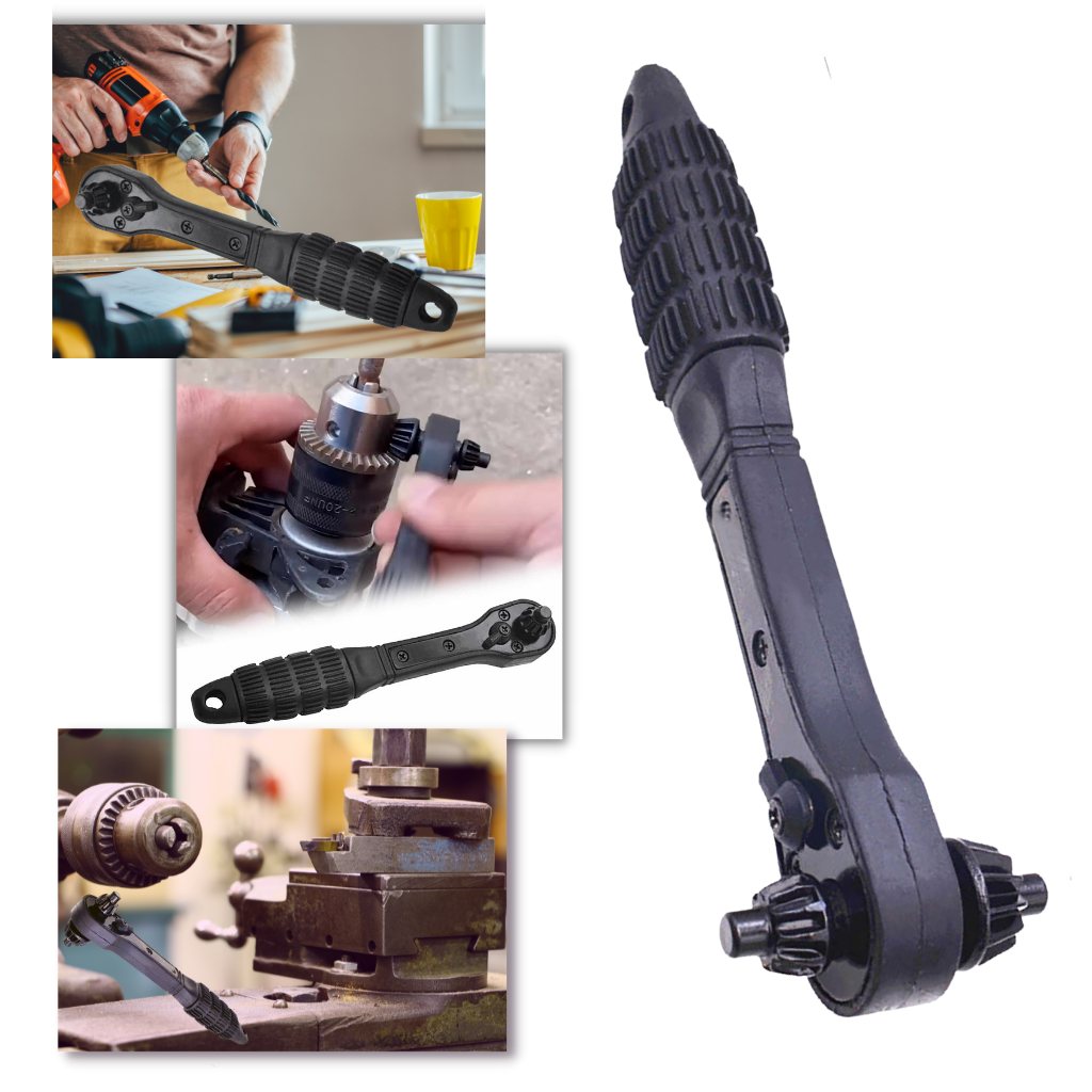 Ratcheting borepatronsnøgle - Ozerty