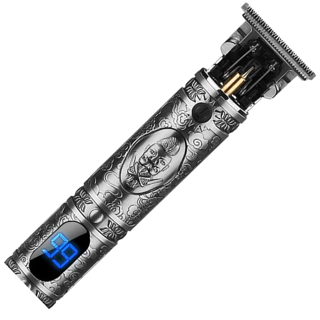 Genopladelig barber hårklipper