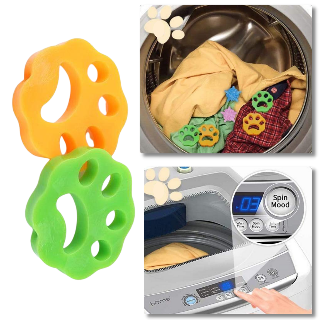 Kæledyrshårfjerner til vaskemaskinen (1 stk.) - Ozerty