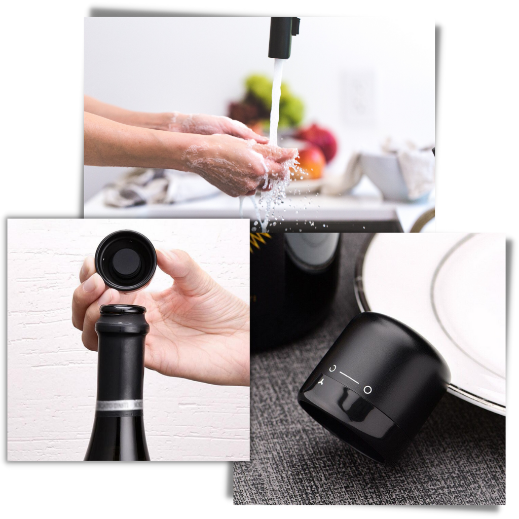 Genanvendelig flaskehætteprop - Ozerty