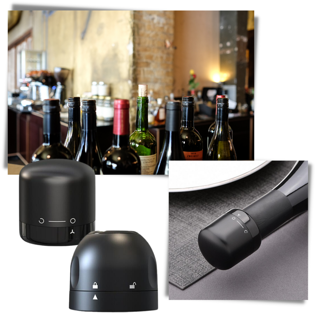 Genanvendelig flaskehætteprop - Ozerty