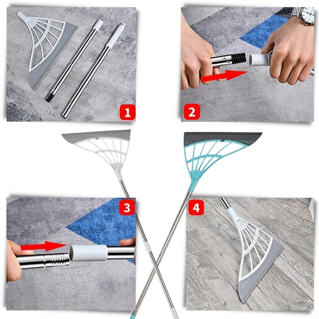 Teleskopiske gummibørste - Ozerty