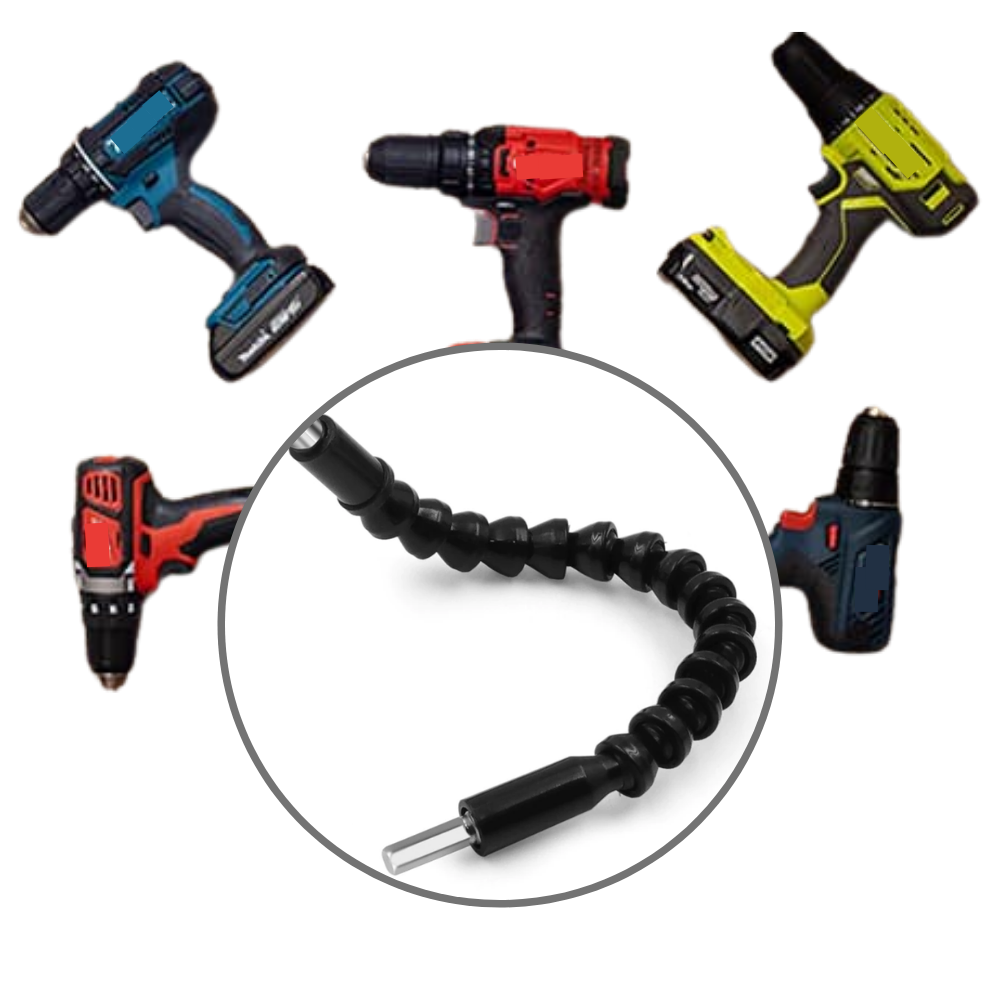 Fleksibel elektrisk borebitsholder - Ozerty