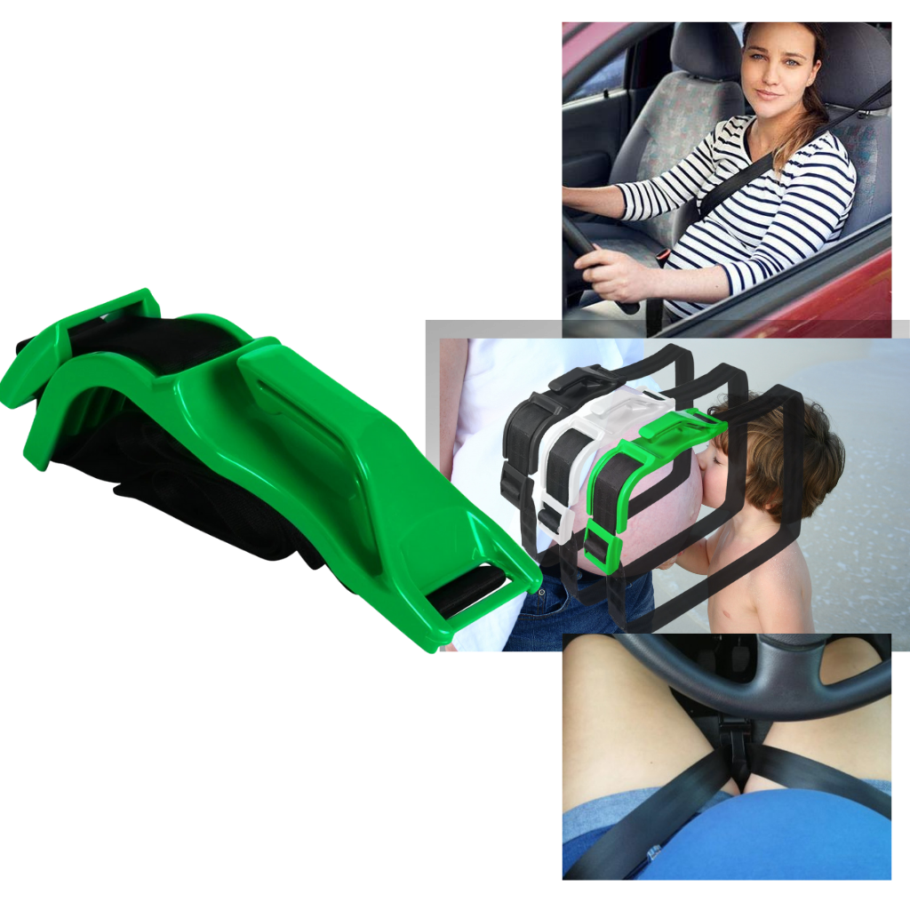 Justeringsanordning for sikkerhedsseler til beskyttelse af gravide kvinder - Ozerty