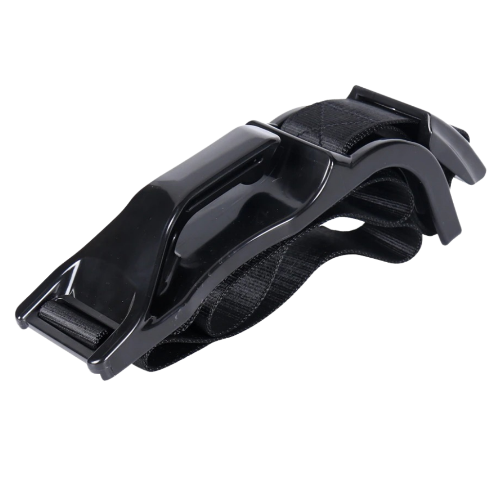 Justeringsanordning for sikkerhedsseler til beskyttelse af gravide kvinder