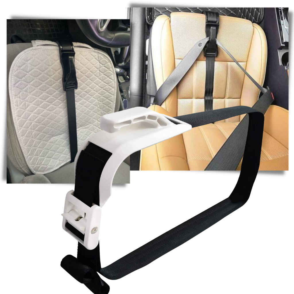 Justeringsanordning for sikkerhedsseler til beskyttelse af gravide kvinder - Ozerty