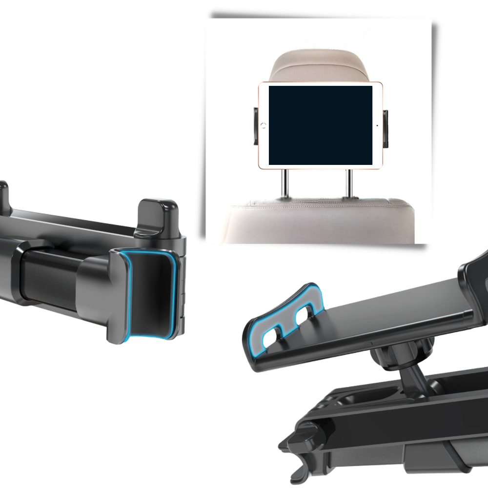 Tablet- og telefonholder til bagsædet i bilen - Ozerty