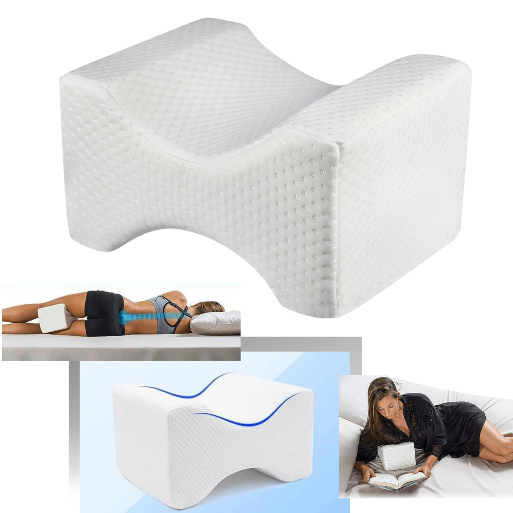 Side sleeper knæ og bens memory foam pude - Ozerty