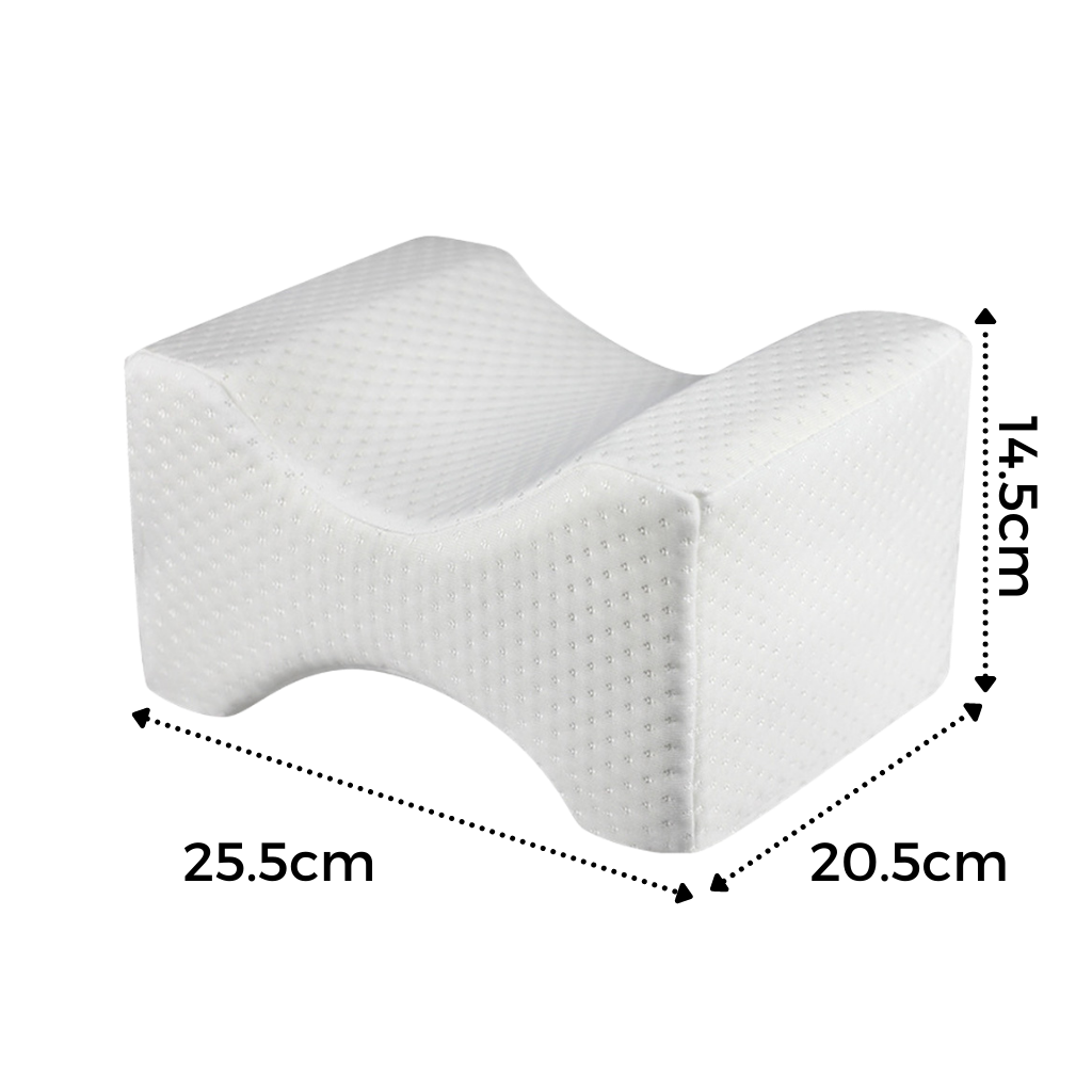 Side sleeper knæ og bens memory foam pude - Ozerty