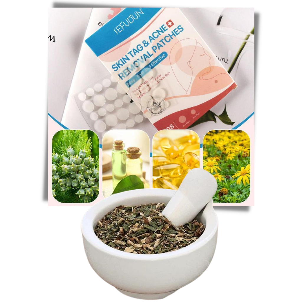 Behandlingspatch til fjernelse af udmærker - Ozerty