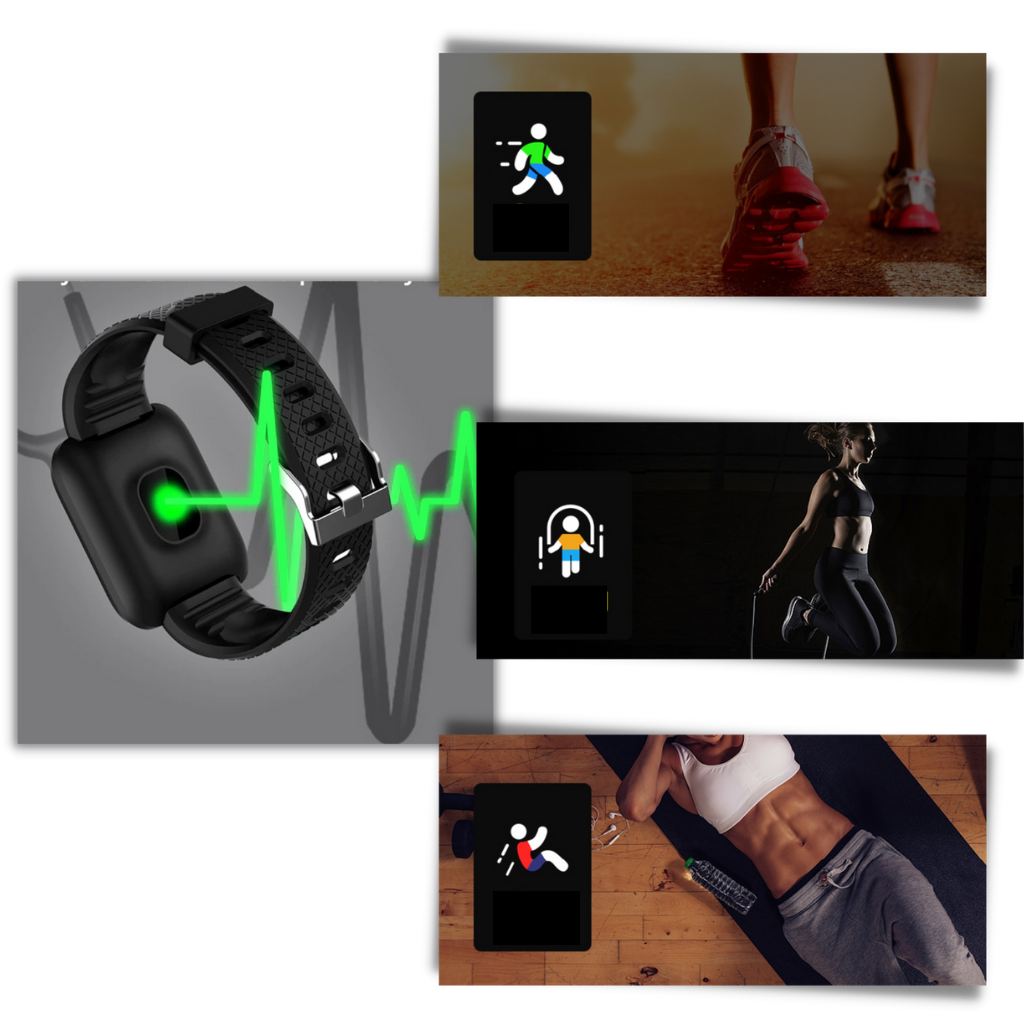 Smartwatch med touchscreen - Ozerty