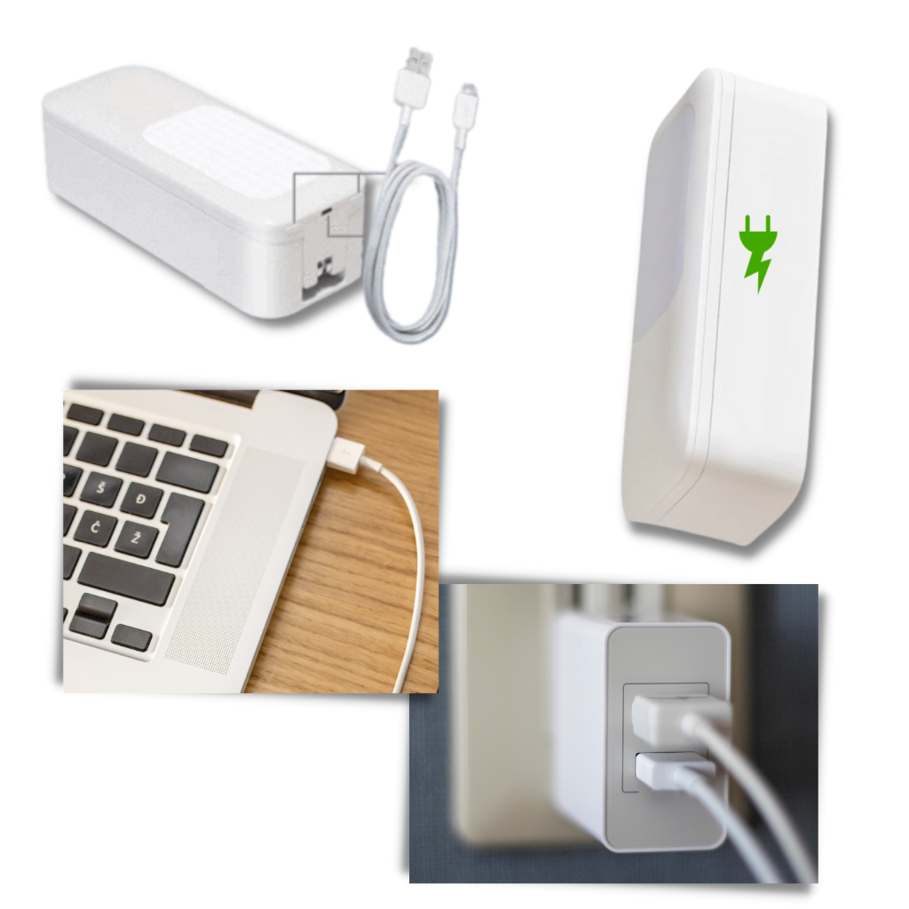 Smartphoneholder med integreret bluetooth-lys kit - Ozerty