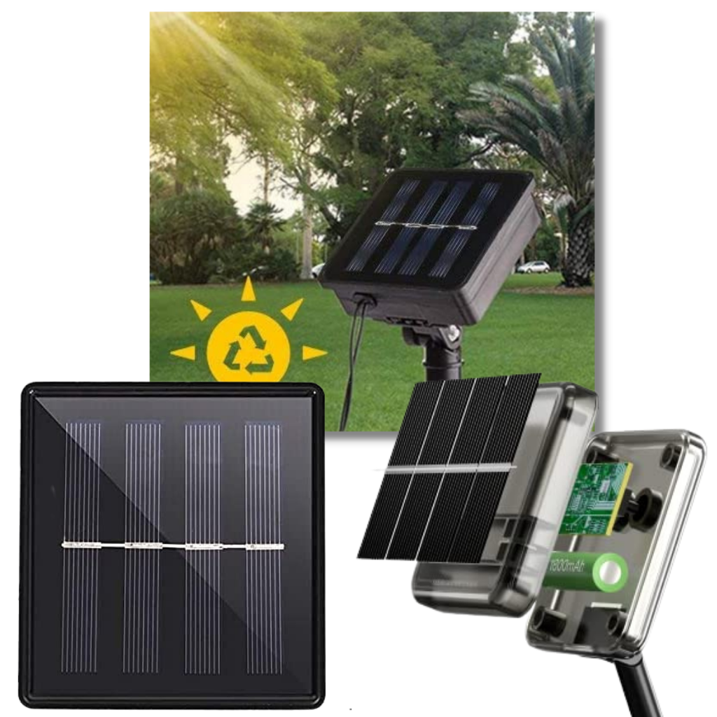 Solcelle guirlande lys - Ozerty