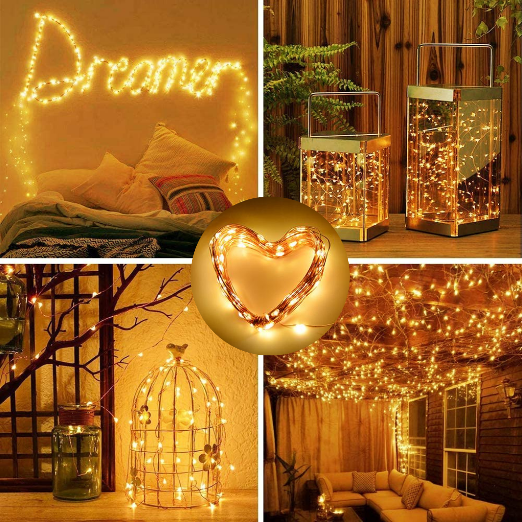 Solcelle LED-lyskæder - Ozerty