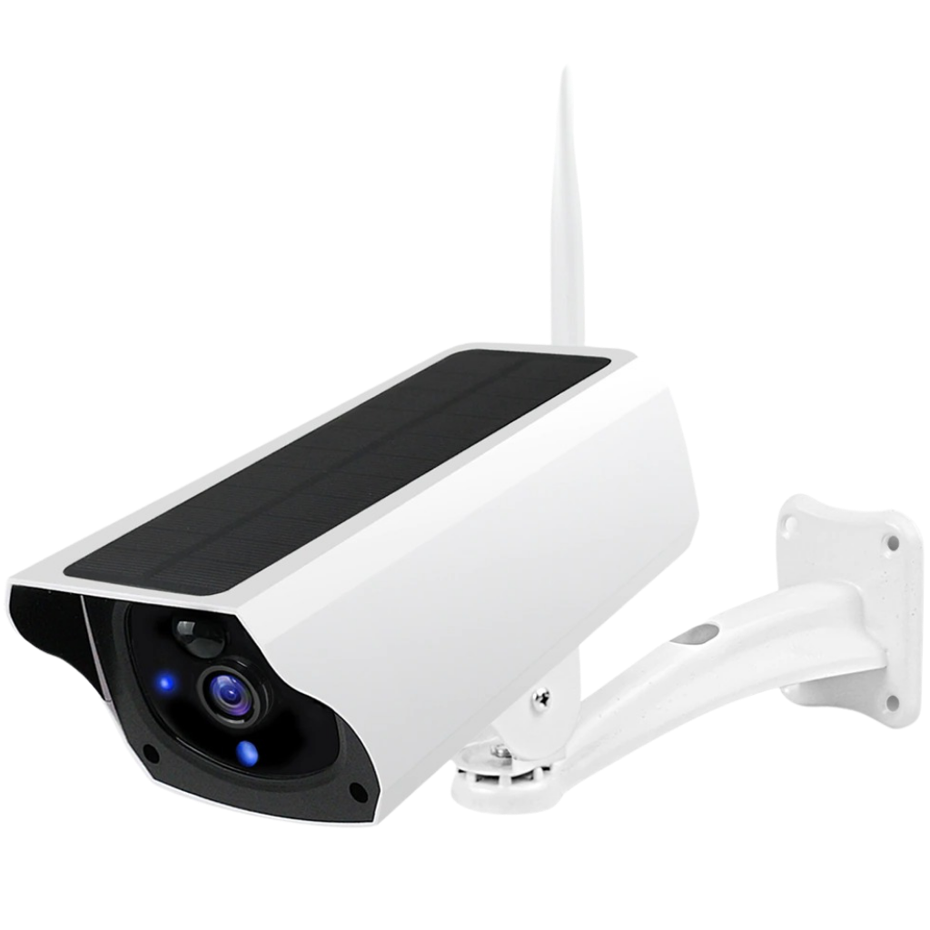 Solcelledrevet overvågningskamera - Ozerty