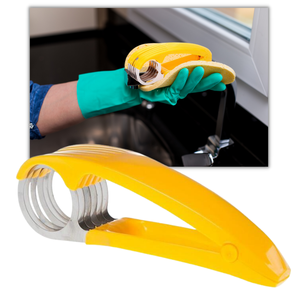 Bananskærer i rustfrit stål - Ozerty