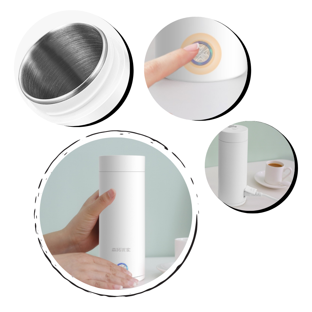 Bærbar vandkedel 400ml - Ozerty