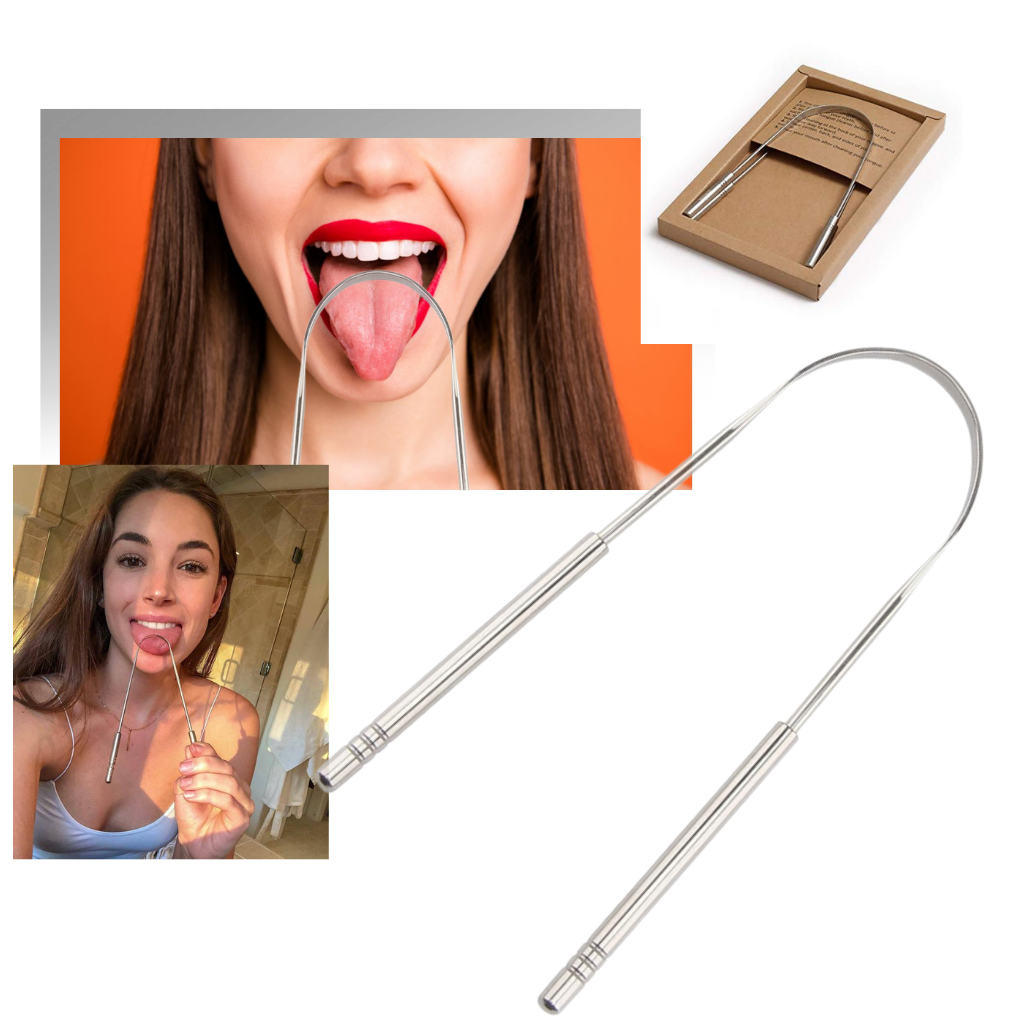 Tungeskraber af rustfrit stål - Ozerty