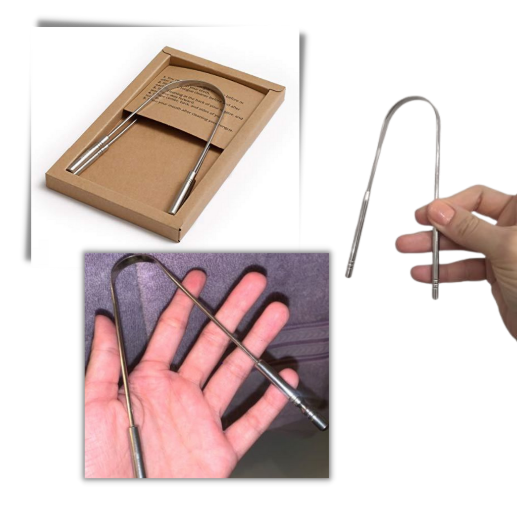 Tungeskraber af rustfrit stål - Ozerty