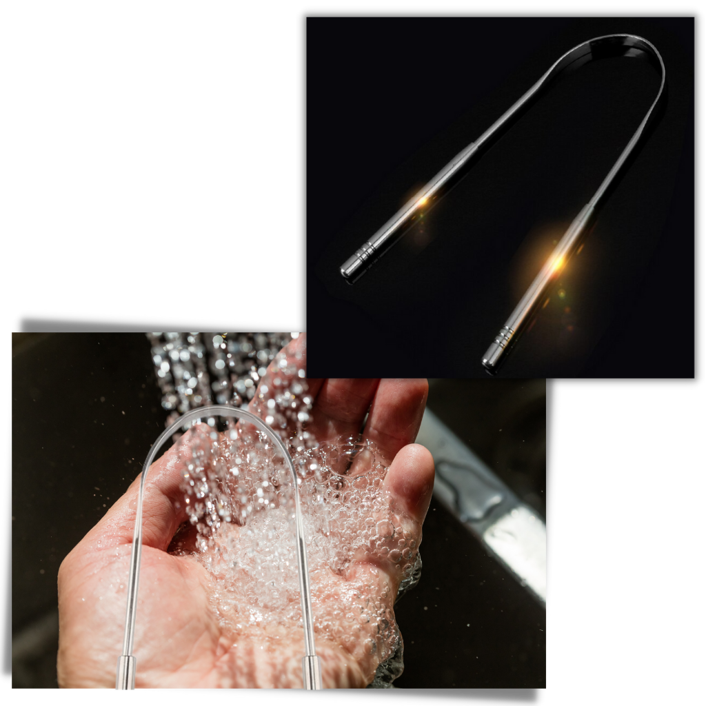 Tungeskraber af rustfrit stål - Ozerty