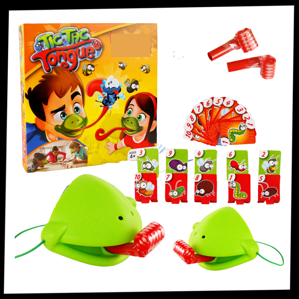 Tic Tac Tongue-puslespil - Ozerty