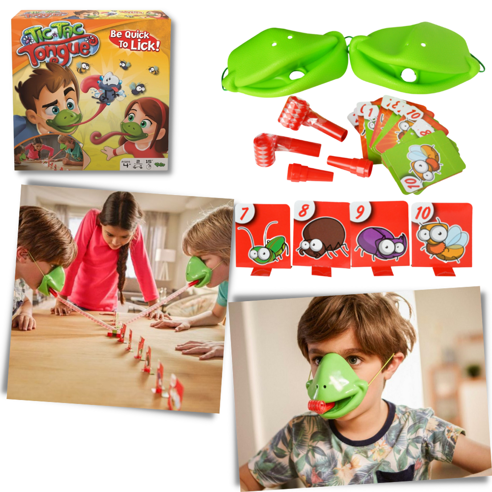Tic Tac Tongue-puslespil - Ozerty