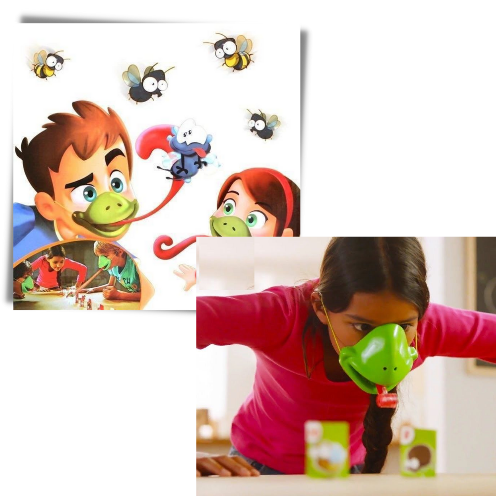 Tic Tac Tongue-puslespil - Ozerty