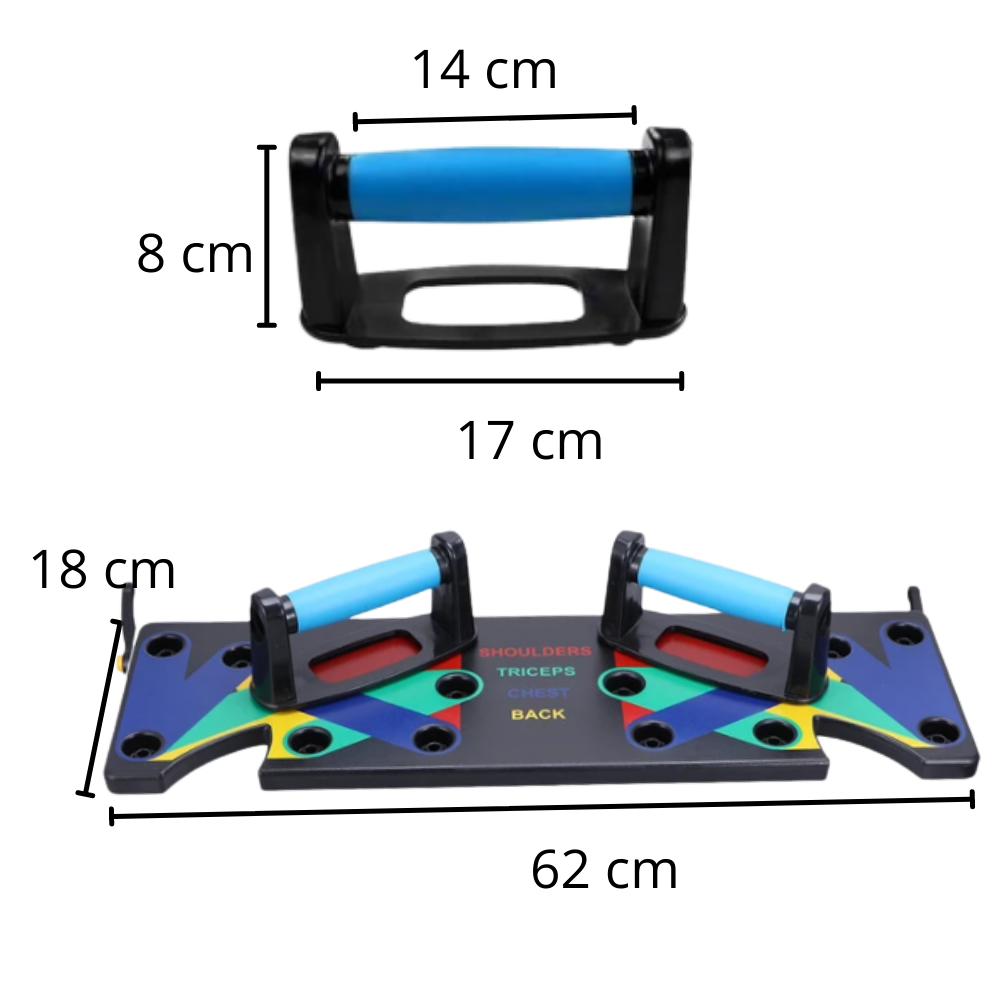 9 i 1 power up træningsbræt - Ozerty