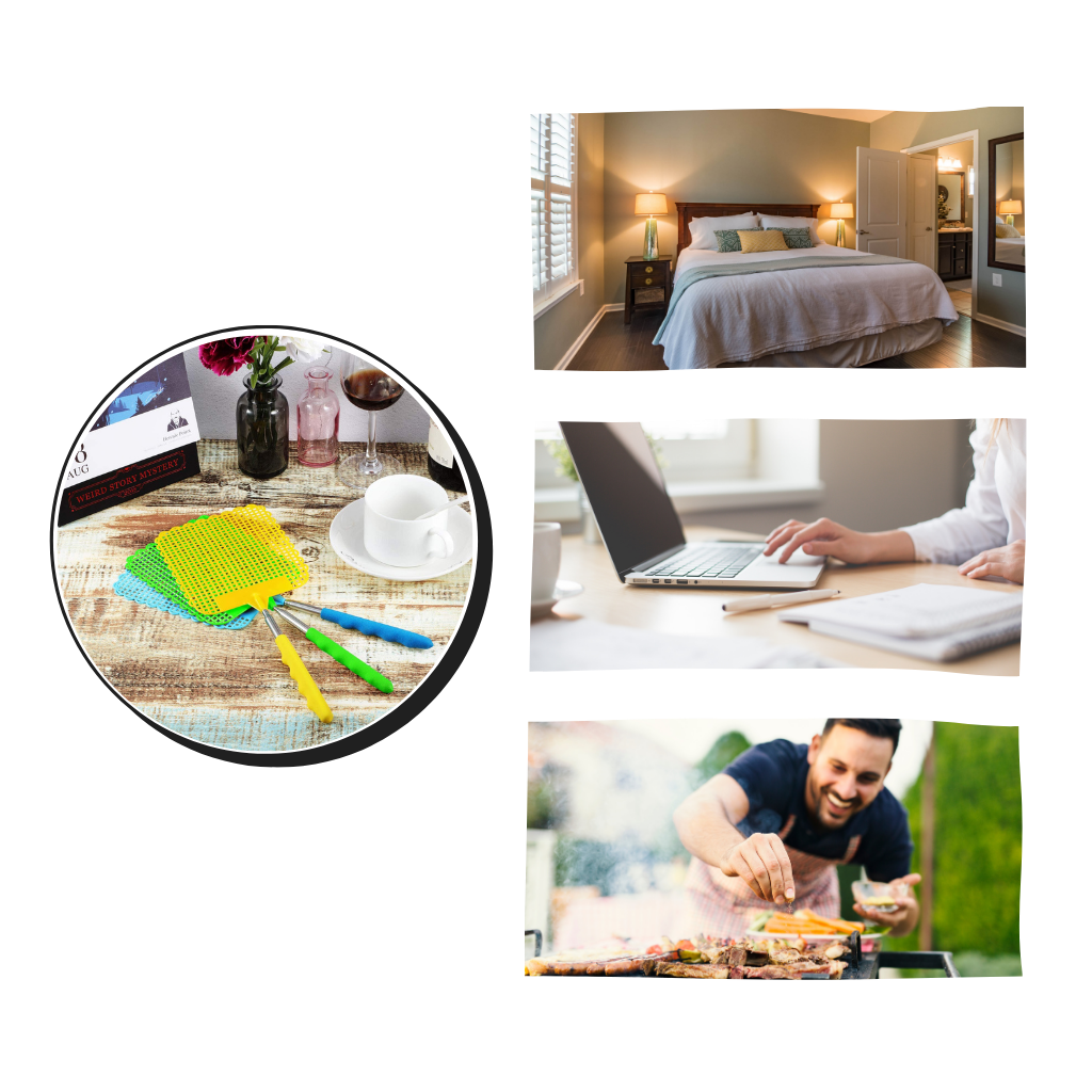 Teleskopisk Håndholdt Fluesmækker i Rustfrit Stål - Ozerty