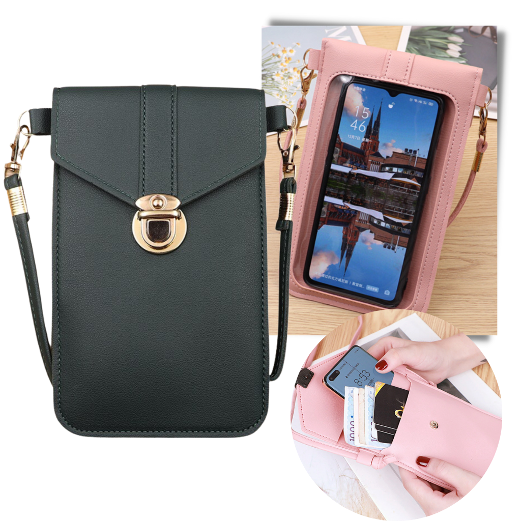 Touchscreen Telefon Crossbody Taske - Ozerty